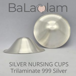 פטמות כסף ציפוי 999 פטמות Trilaminate